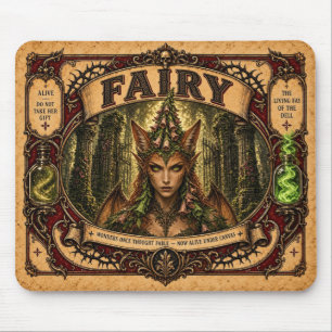 Feen, Vintage-Circus-Monster Mousepad