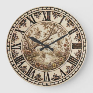 Feen Wanduhr