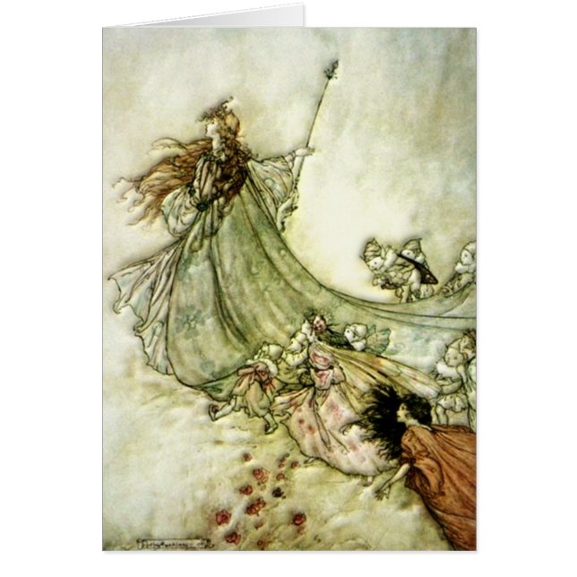 Feen weg - Arthur Rackham (Vorne)