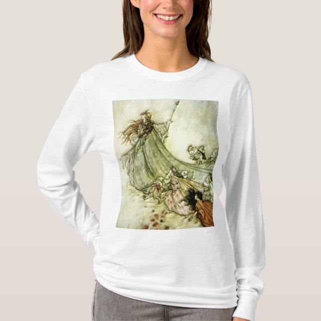 Feen weg - Arthur Rackham T-Shirt (Vorderseite)