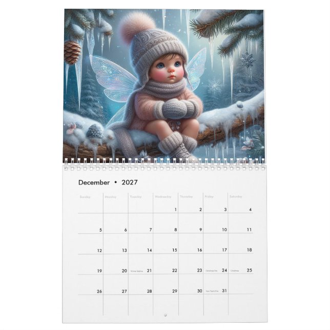 Feenbabys Kalender (Dez 2027)