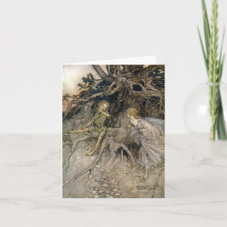 Feenbild, der Traum der Hochsommer-Nacht, Karte