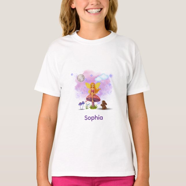 Feengarten T-Shirt Geburtstagsgeschenk (Vorderseite)