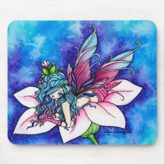 Feenhafte Fantasie-Blume Veras Mousepad