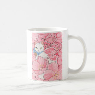 Feenhafte Katzen-Tasse Kirschblütes Tasse