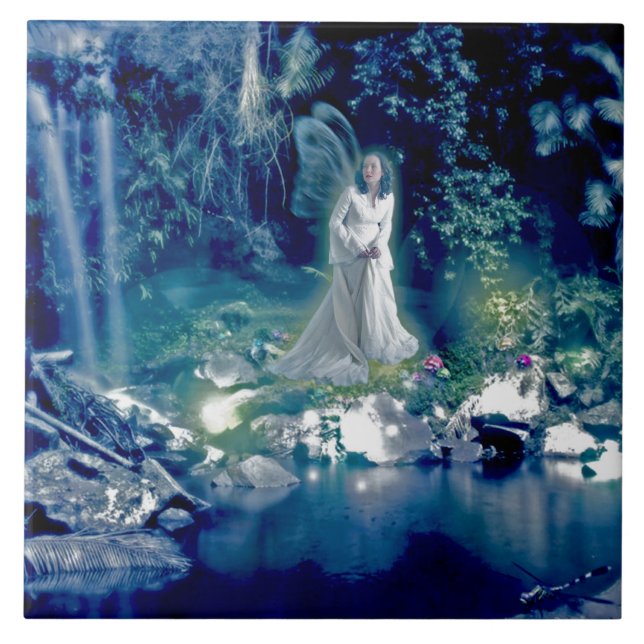 Feenhafte Königin Fliese (Vorderseite)