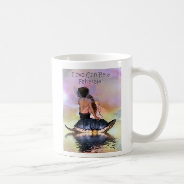 Feenhafte Liebhaber-Tasse Tasse (Rechts)