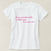 Feenhafte Patin-Zitat-T - Shirt