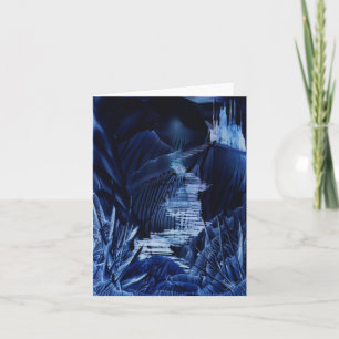 Feenhafte Schlossencaustic-Kunst-Anmerkungs-Karte Karte