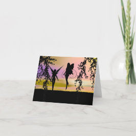 Feenhafte Schwestern Mitteilungskarten