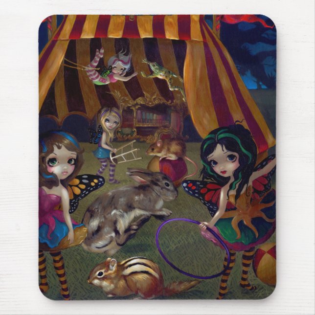 "Feenhafter Zirkus" Mousepad (Vorne)