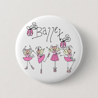 Feenhaftes Engels-Ballett Button