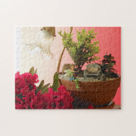 Feenhaftes Garten-Puzzlespiel Puzzle