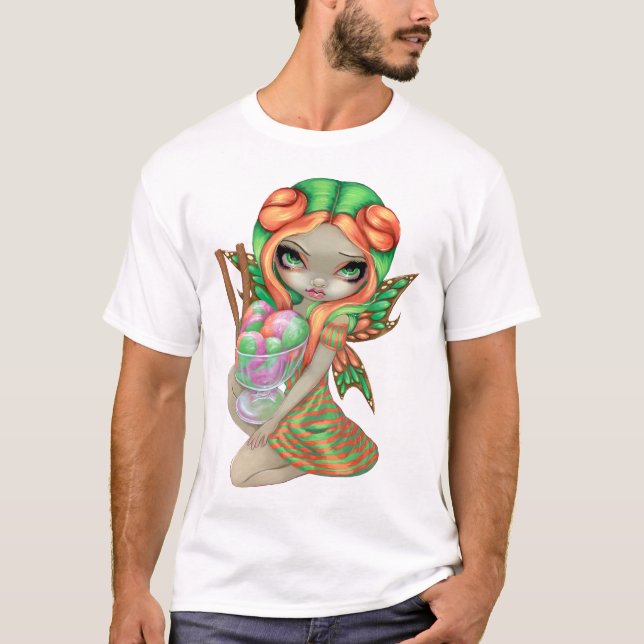 Feenhaftes Shirt Eiscreme des Regenbogen-Sorbetts (Vorderseite)