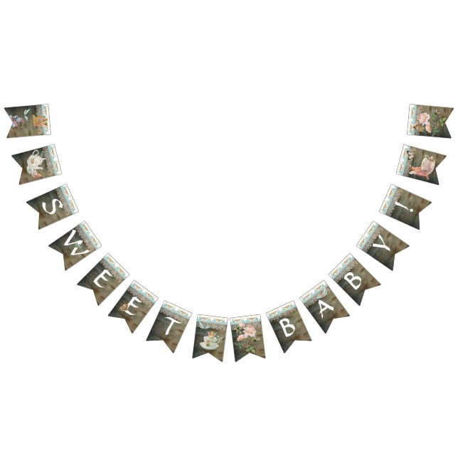 Feenhaftes Tee-Party-Mädchen-süßes Wimpelkette (Alle)