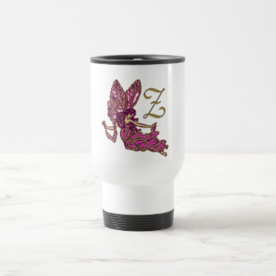 Feenhaftes z-Monogramm Reisebecher