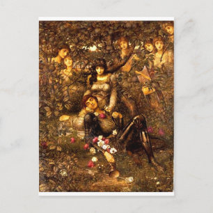 Feenklammer-Art-10 Postkarte
