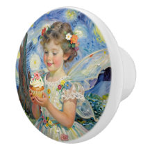 Feenmädchen mit Cupcake| Märchen