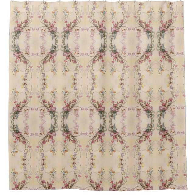 Feenstaub-Duschvorhang Duschvorhang (Vorderseite)