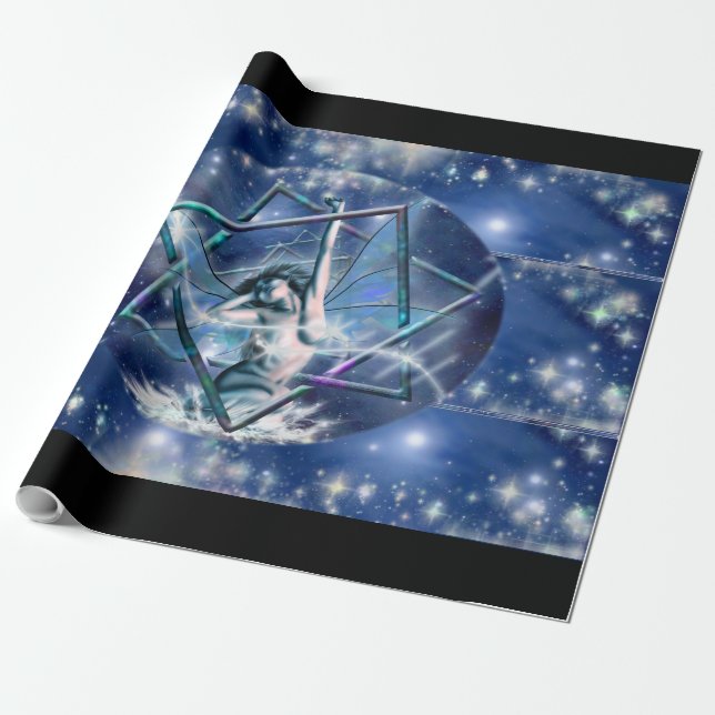 Feenstern Geschenkpapier (Ungerollt)