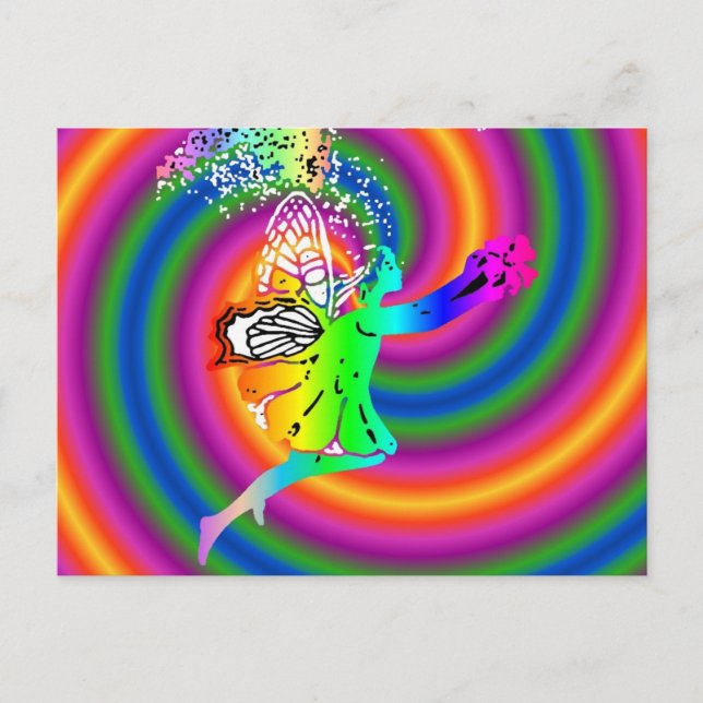 Feenwirbel Postkarte (Vorderseite)