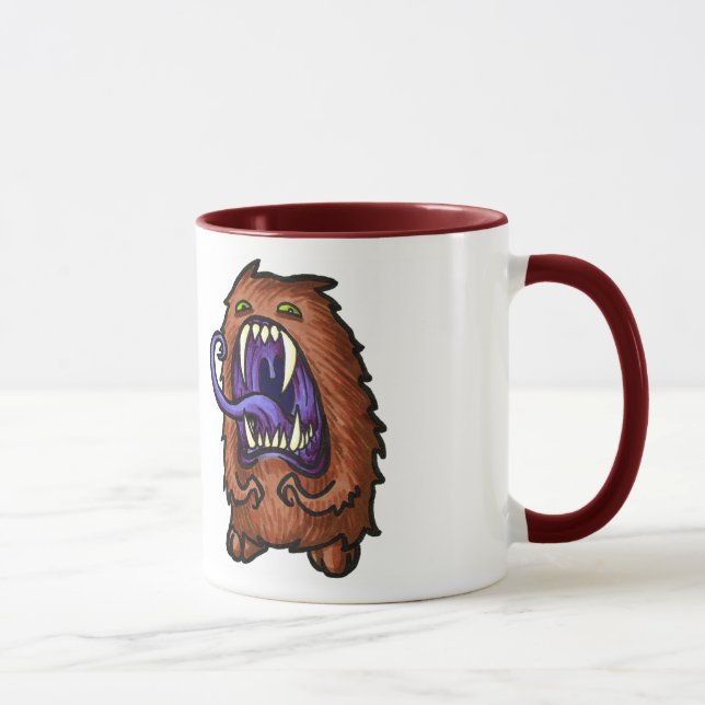 Feeping Geschöpf-Tasse - Yawnster Monster Tasse (Rechts)