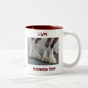 Feet Zweifarbige Tasse