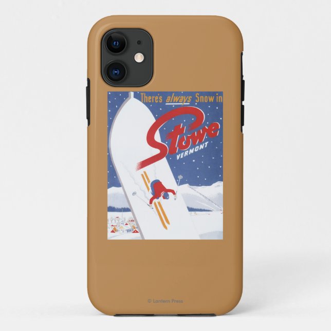 Fegendes S - Es gibt immer Schneepromo-Plakat Case-Mate iPhone Hülle (Rückseite)
