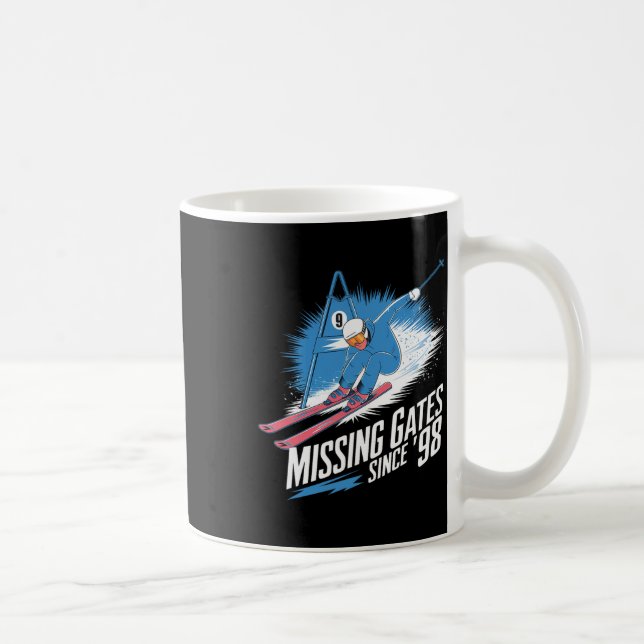 Fehlende Tore seit 98 Alpinski  Kaffeetasse (Rechts)