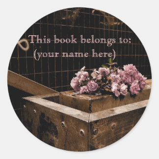 Fehlendes Datum Runder Aufkleber