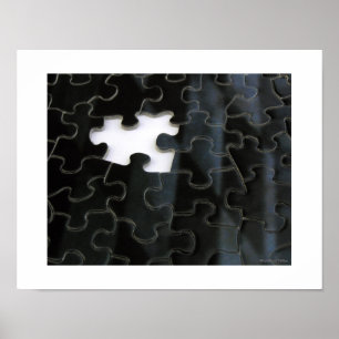 Fehlendes Puzzleteil Poster