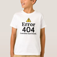 Fehler 404 Ein Halloween-T - Shirt wurde nicht gef