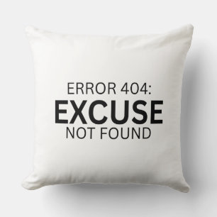 Fehler 404 Entschuldigung Nicht Gefunden Minimalis Kissen
