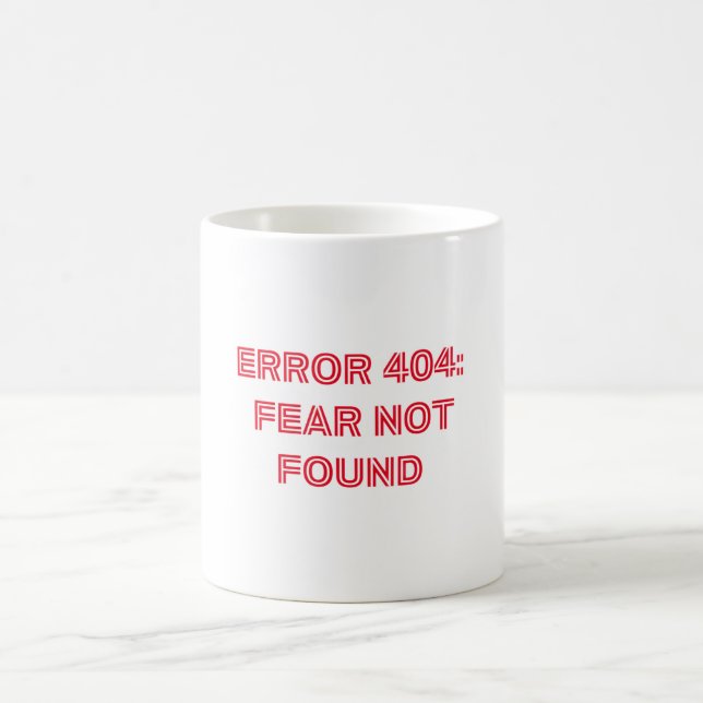 FEHLER 404 Fear not foundDie perfekte Tasse für Te (Mittel)