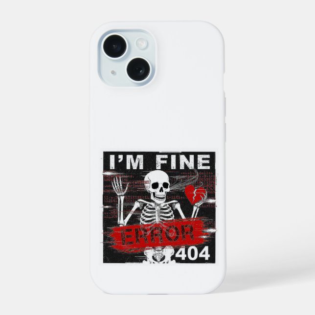 Fehler 404 iPhone 15 hülle (Rückseite)