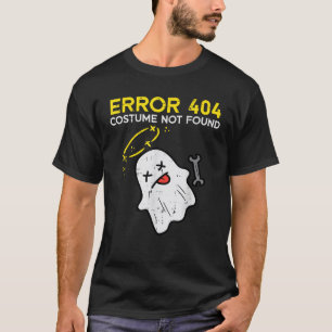 Fehler 404 Kostüm nicht gefunden Geist Lustig Hall T-Shirt