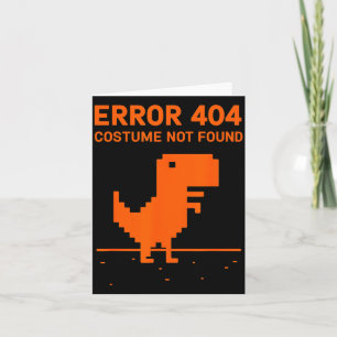 Fehler 404 Kostüm nicht gefunden Lustiger Programm