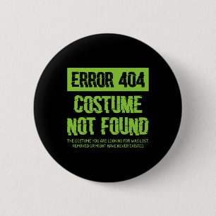 Fehler 404 Kostüm wurde nicht gefunden lazy Hallow Button