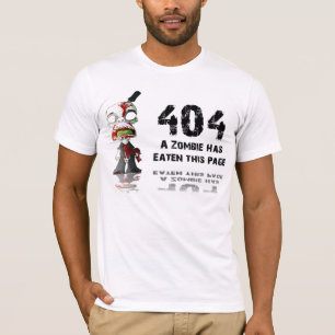 Fehler 404, Seite wird nicht gefunden T-Shirt
