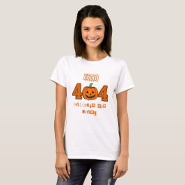 Fehler 404 Zu Halloween nicht gefundenes Kostüm fü T-Shirt