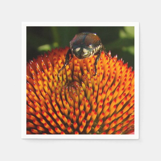 Fehler bei der Blume Serviette (Vorderseite)