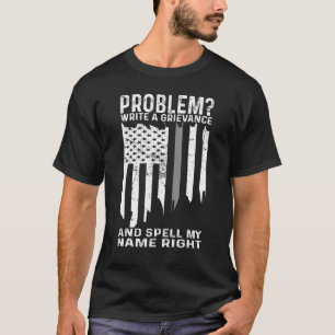 Fehler bei der Fehlerbehebung schreiben ein Proble T-Shirt