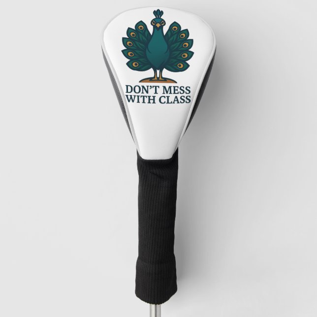 Fehler & Blumen Golf Headcover (Vorderseite)