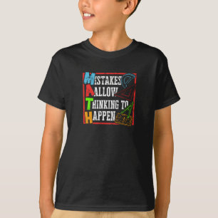 Fehler ermöglichen Denken - Mathe T-Shirt
