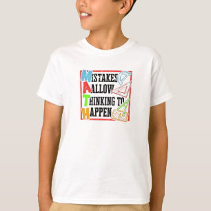 Fehler ermöglichen Denken - Motivation T-Shirt