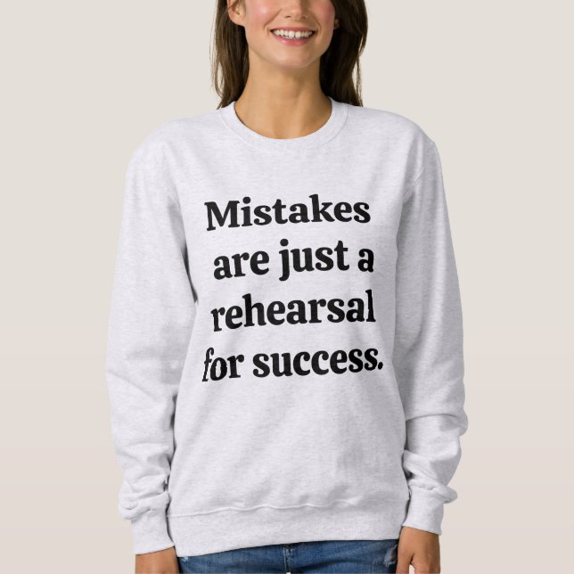 Fehler Frauen Basic Sweatshirt (Vorderseite)