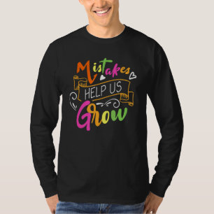 Fehler helfen uns, wieder auf die Wachstumsgewohnh T-Shirt