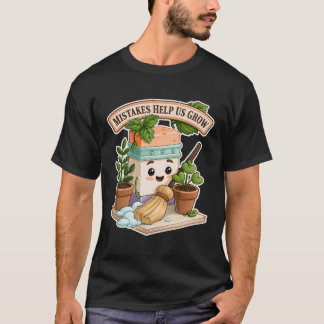 Fehler helfen uns zu wachsen. Cute Eraser Motivati T-Shirt
