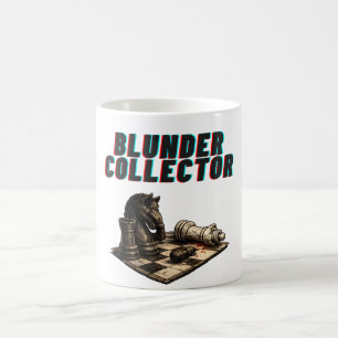 Fehler Sammler Lustiger Schachspieler Kaffeetasse