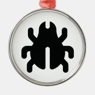 Fehler Silbernes Ornament